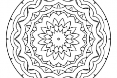 Mandala a colorier zen relax gratuit 17